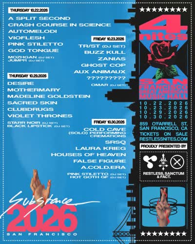 Substance Festival San Francisco 2026