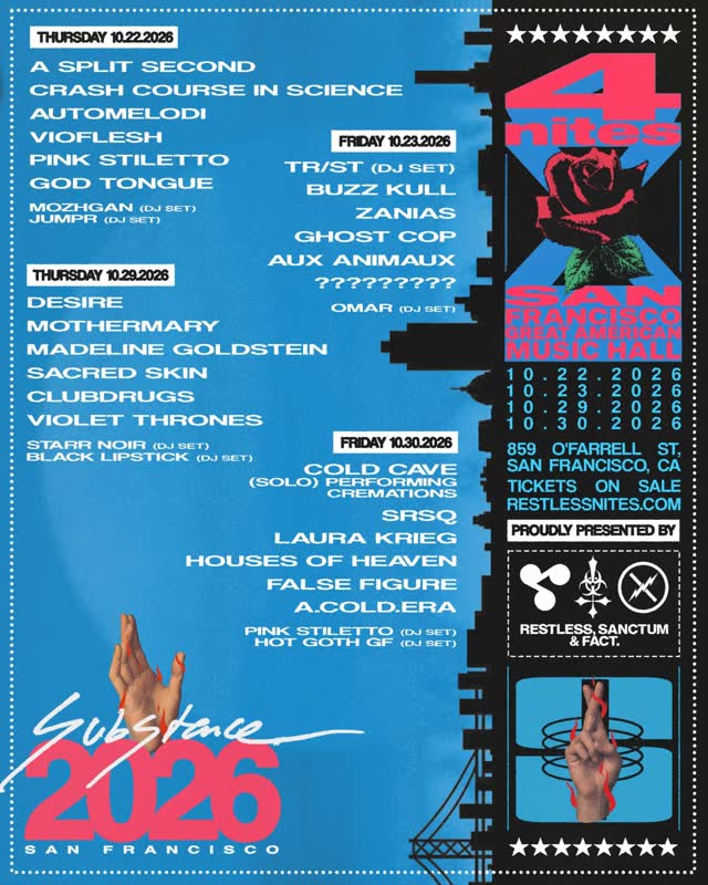 Substance Festival San Francisco 2026