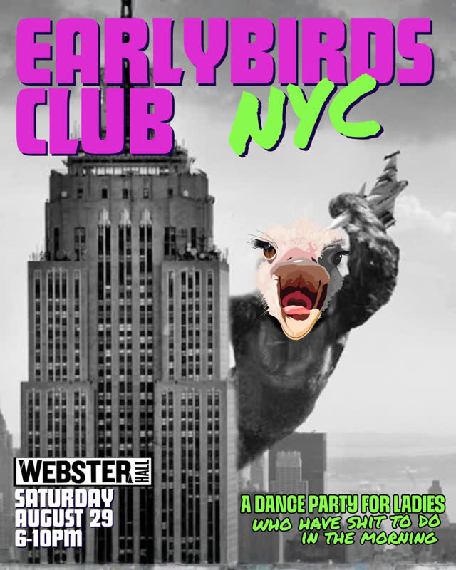 Earlybirds Club returns to Webster Hall