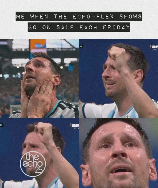 ON SALE NOW AT THE ECHO+PLEX