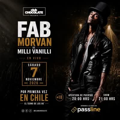POR PRIMERA VEZ EN CHILE MILLI VANILLI FAB MORVAN