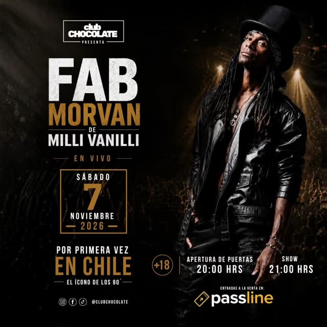 POR PRIMERA VEZ EN CHILE MILLI VANILLI FAB MORVAN
