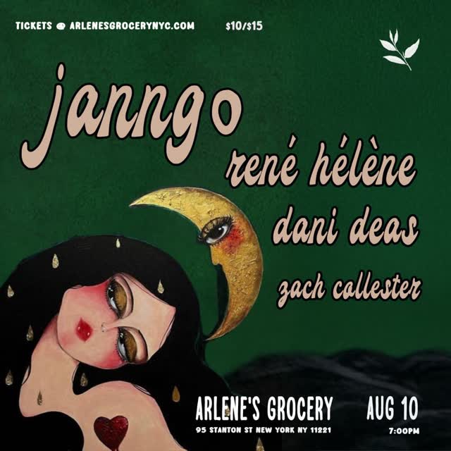 The Janngo is coming to Arlene's Grocery