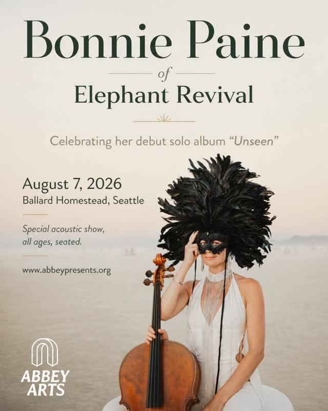 Intimate solo melodies (with cello & saw?!) with Bonnie Paine
