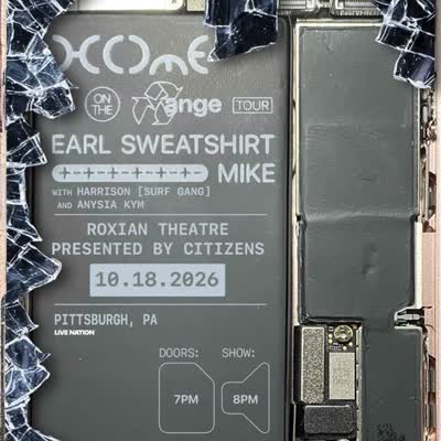 Earl Sweatshirt & MIKE’s performance at the Roxian Theatre