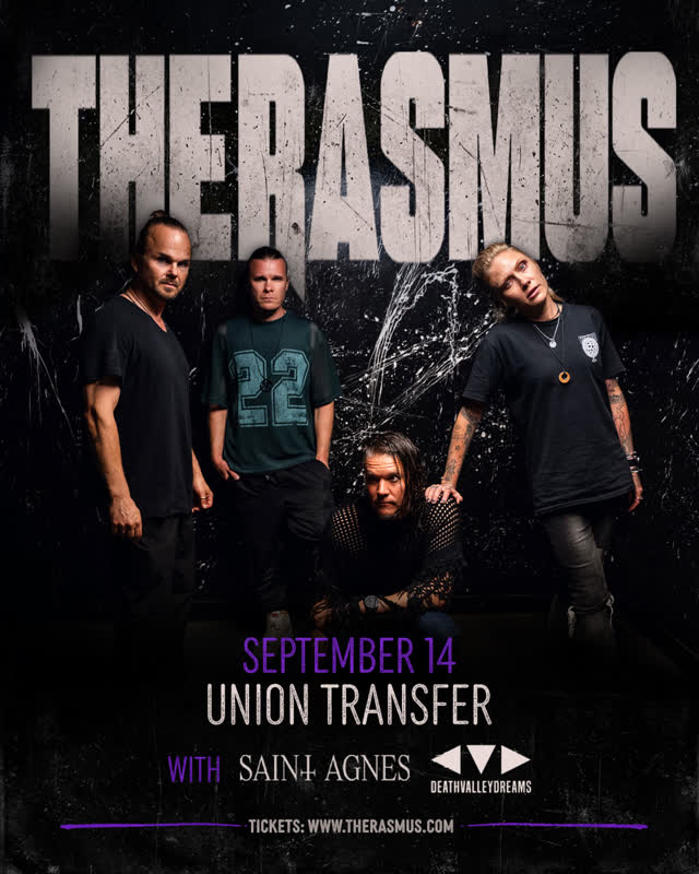 The Rasmus with Saint Agnes & Death Valley Dreams