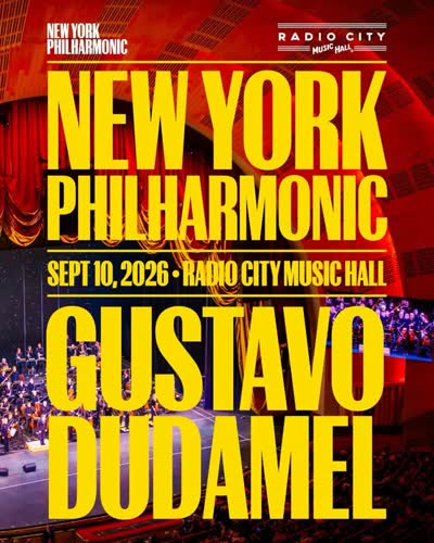 Gustavo Dudamel inaugural season as the Tang Music & Artistic Director of the New York Philharmonic
