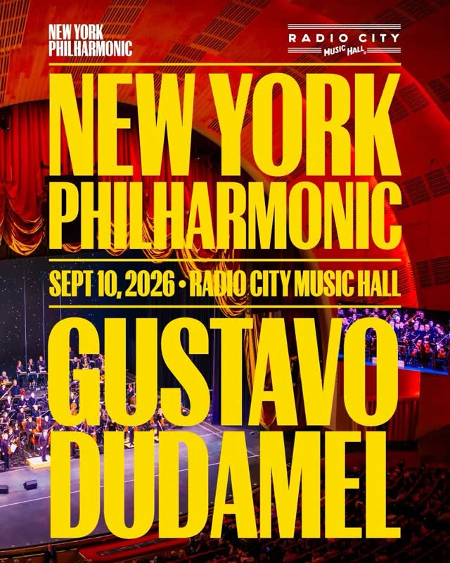 Gustavo Dudamel inaugural season as the Tang Music & Artistic Director of the New York Philharmonic