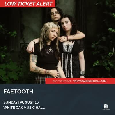 faetooth on the Upstairs stage