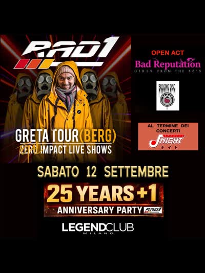 RAD1 • 25th Anniversary Party