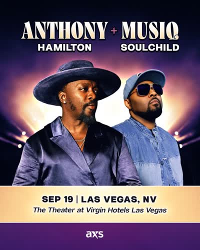 Anthony Hamilton with special guest Musiq Soulchild