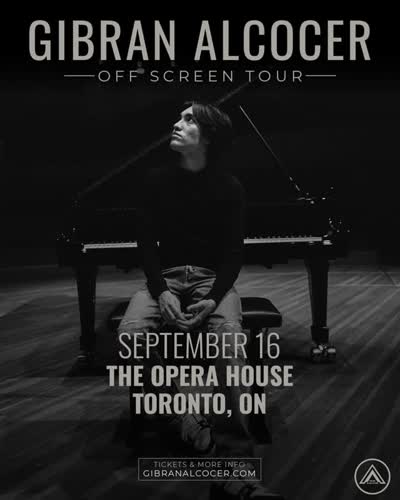 we are in the future presents: Gibran Alcocer