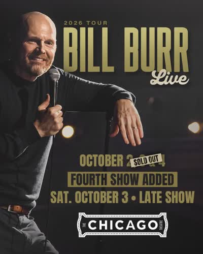 Bill Burr Live at The Chicago Theatre