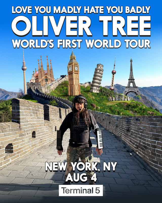 Oliver Tree is taking over Terminal 5