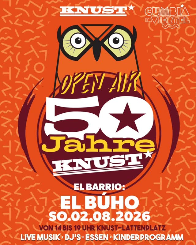 50 JAHRE KNUST: EL BARRIO W/ EL BÚHO