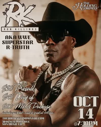 Ron Killings AKA WWE Superstar R-Truth