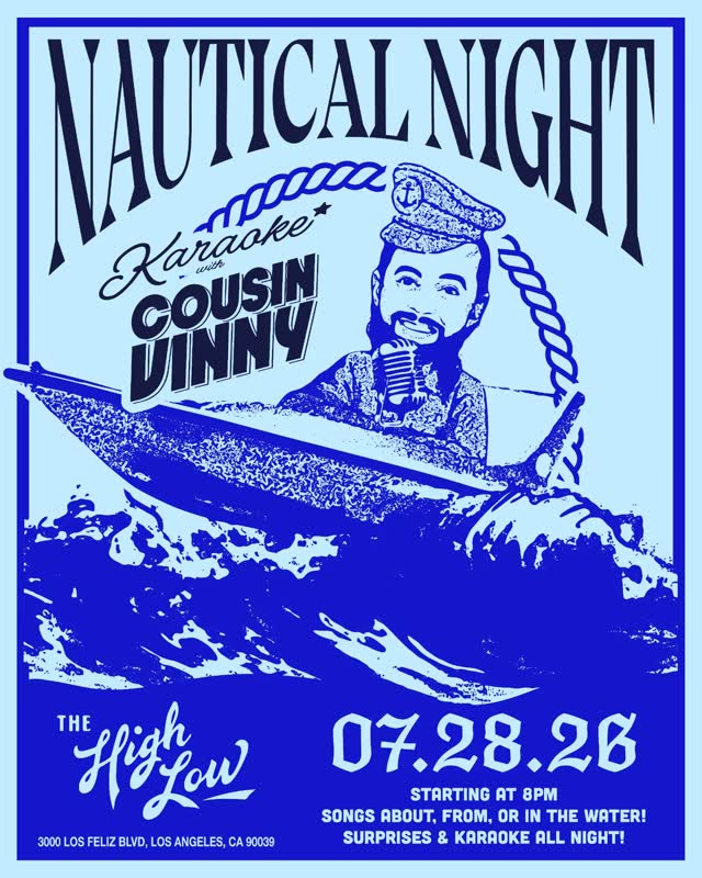 Nautical Night at Karaoke with Cousin Vinny