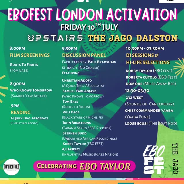 Ebo Fest London Activation