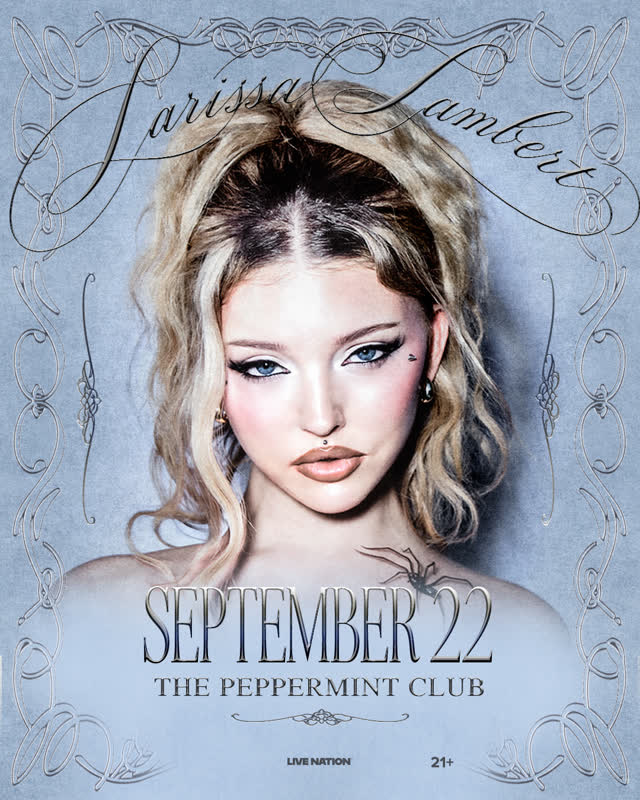 Larissa Lambert is coming to The Peppermint Club