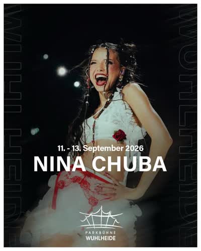 Nina Chuba live in der Wuhlheide