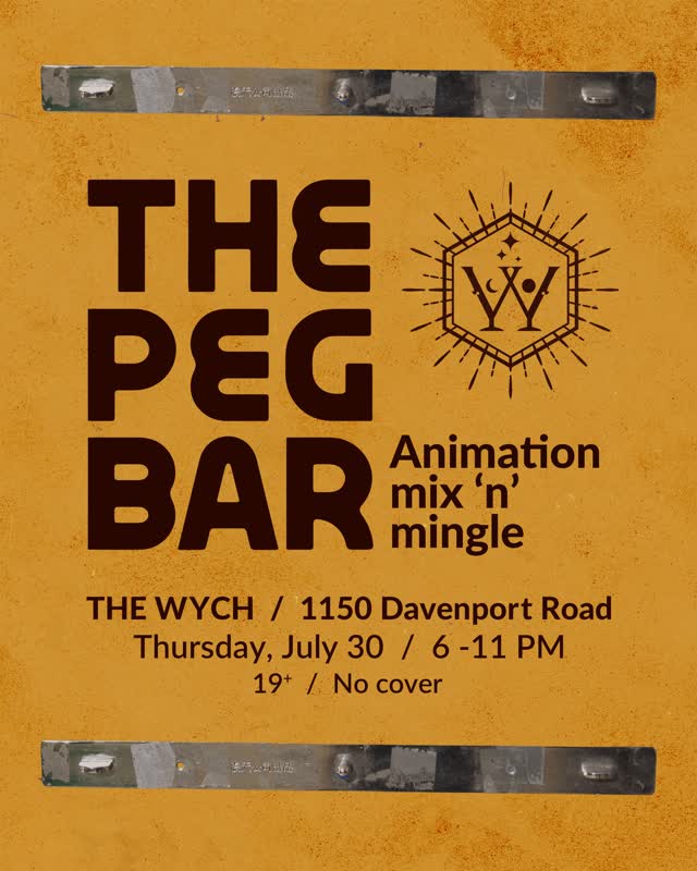THE PEG BAR: The social hour for animation people