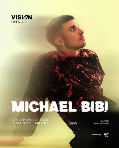 VISION open air MFW presents MICHAEL BIBI at Ex Macello (daytime)