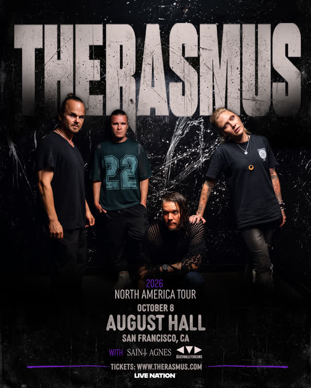 The Rasmus at August Hall