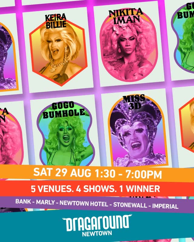 DRAGAROUND: Australia's First-ever Daytime Drag Pub Crawl!