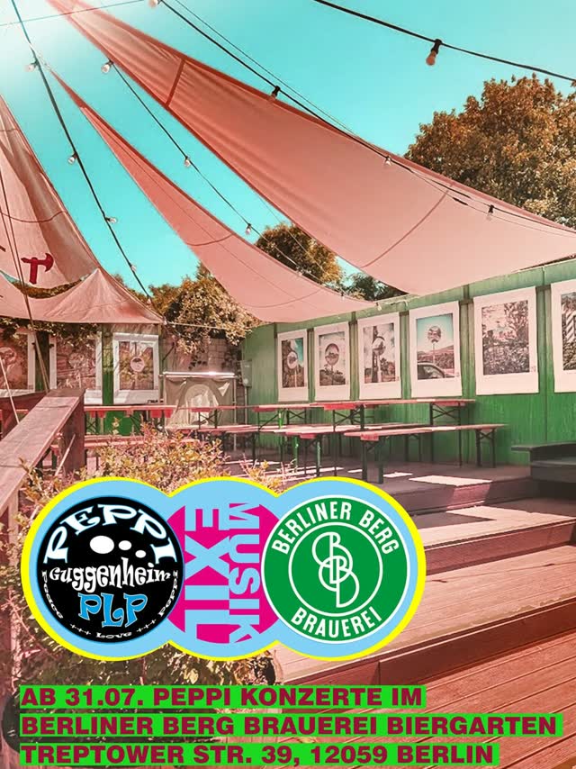 Konzerte im Biergarten der Berliner Berg Brauerei