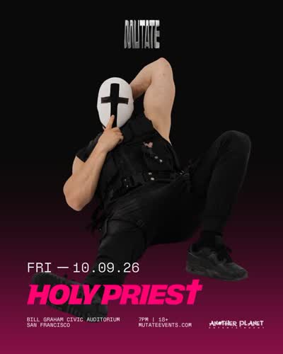 Holy Priest show at Bill Graham Civic Auditorium