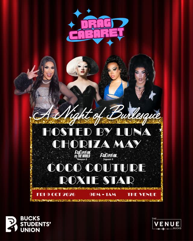 DRAG CABARET RETURNS THIS FRESHERS