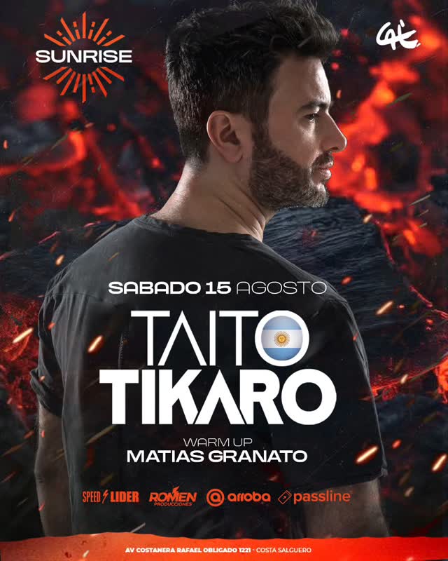 TAITO TIKARO VUELVE A LA ARGENTINA!!!