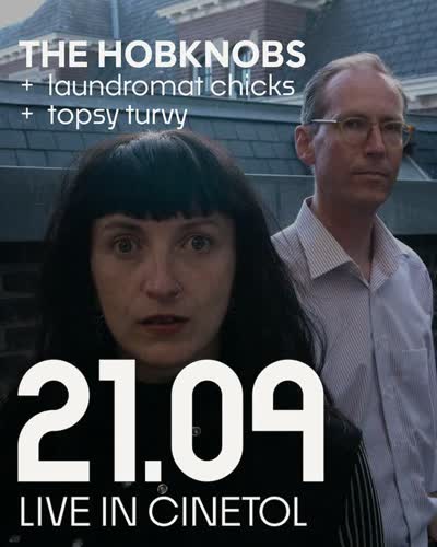 The Hobknobs + laundromat chicks + topsy turvy