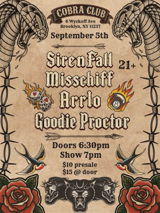Arrlo’s first NYC show!