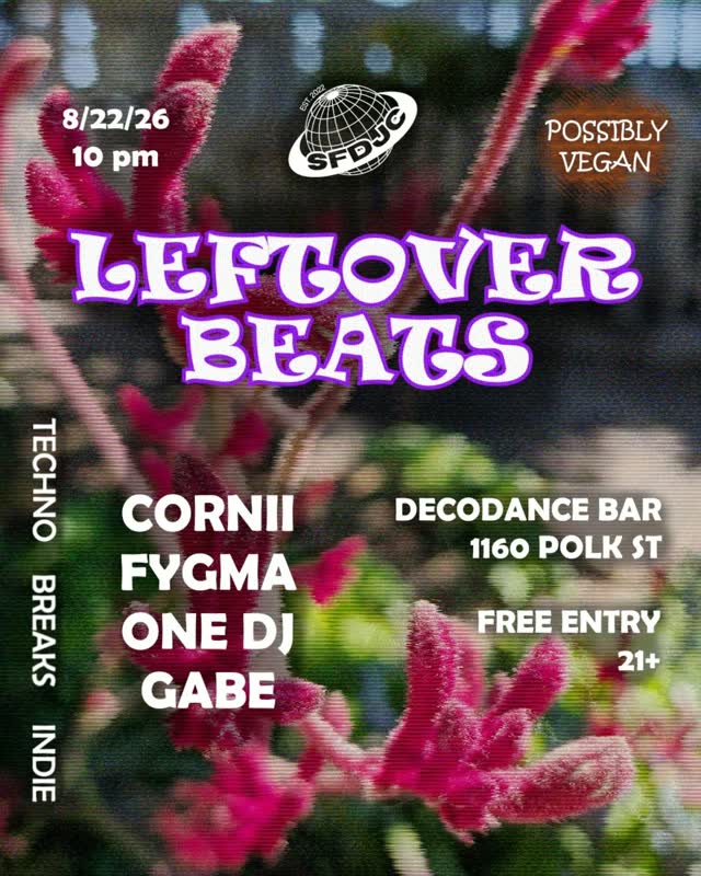 The leftovers are cold but the beats are still hot!