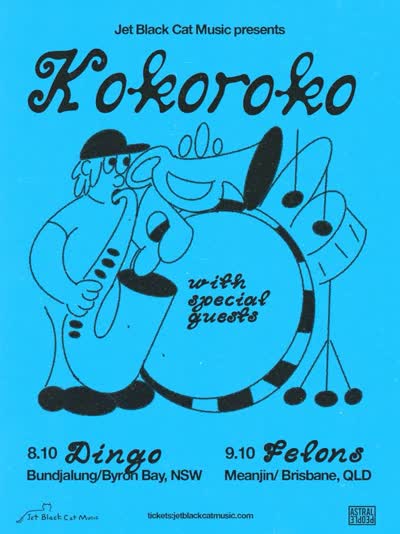Kokoroko on route this October - Byron Bay