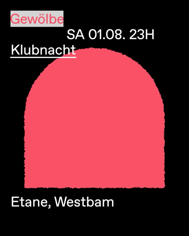Klubnacht w/ Etane, Westbam