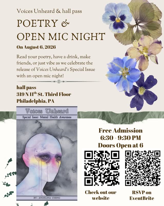 Voices Unheard Open Mic Night