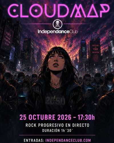 CLOUDMAP - ROCK PROGRESIVO EN DIRECTO