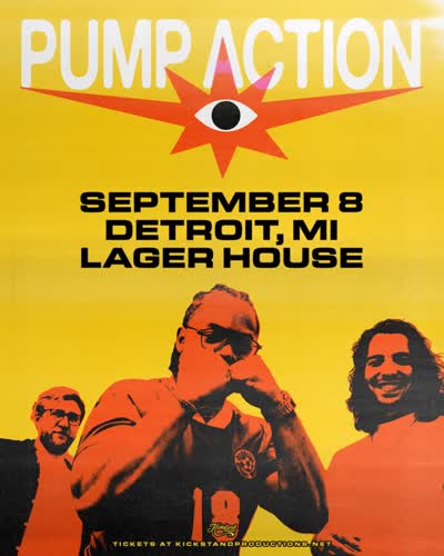 Pump Action is coming to Lager House on September 8th!