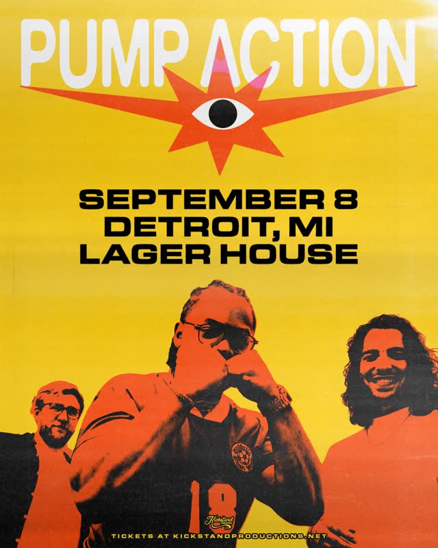 Pump Action is coming to Lager House on September 8th!