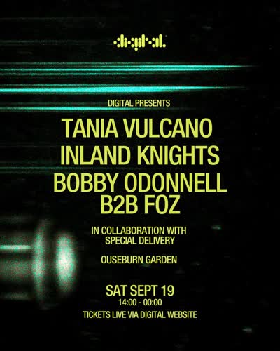 DIGITAL PRESENTS TANIA VULCANO, INLAND KNIGHTS, BOBBY ODONNELL B2B FOZ