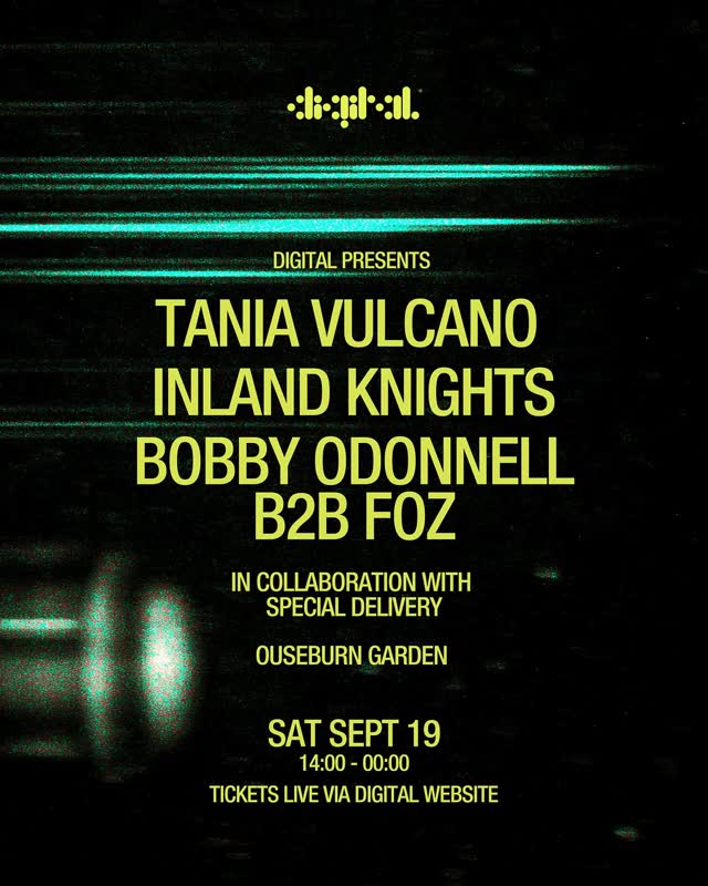 DIGITAL PRESENTS TANIA VULCANO, INLAND KNIGHTS, BOBBY ODONNELL B2B FOZ