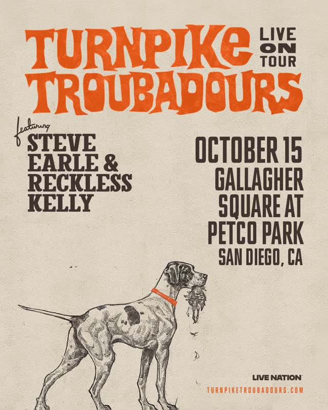The Turnpike Troubadours with special guests Steve Earle and Reckless Kelly