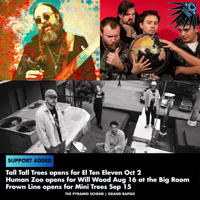 SUPPORT ADDED: Tall Tall Trees, Human Zoo, Frown Line