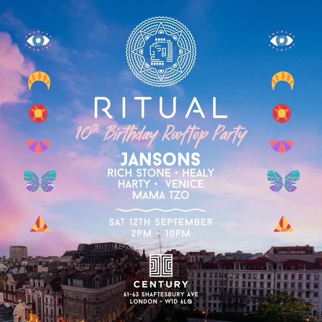 RITUAL 10th Birthday Rooftop Party