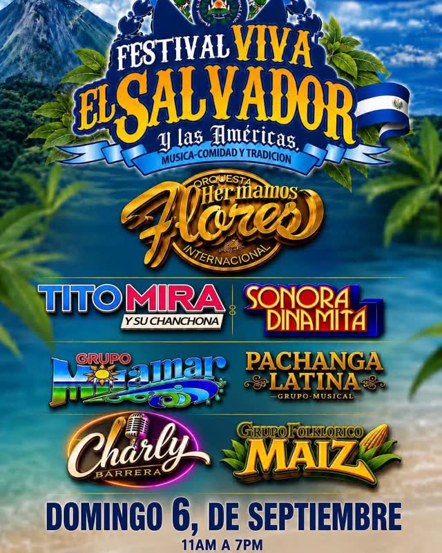 Festival VIVA EL SALVADOR del Norte de California