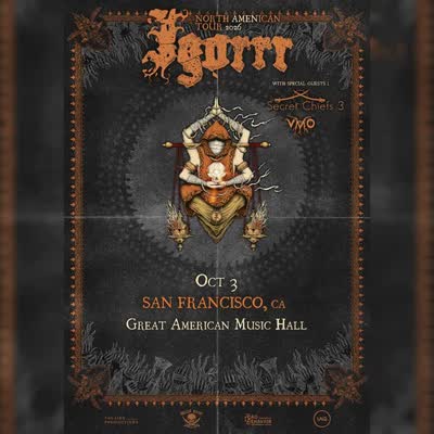 Igorrr North American Tour 2026