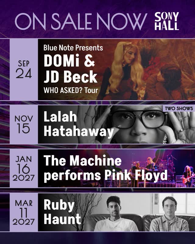 Blue Note Presents DOMi & JD Beck WHO ASKED? Tour