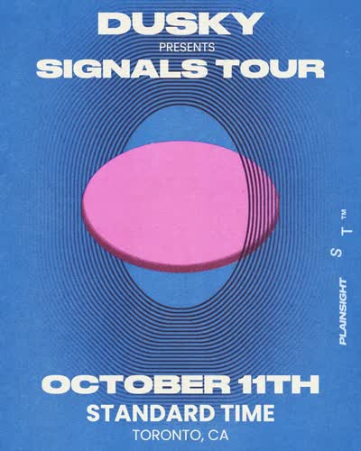 Dusky New Album Tour